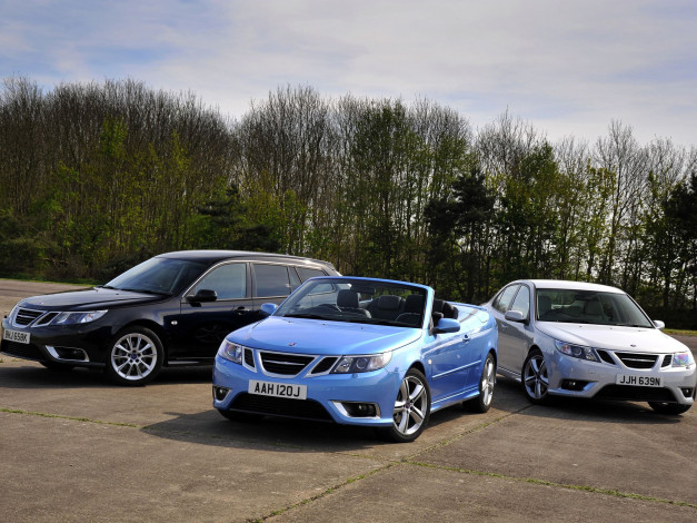 Обои картинки фото автомобили, saab