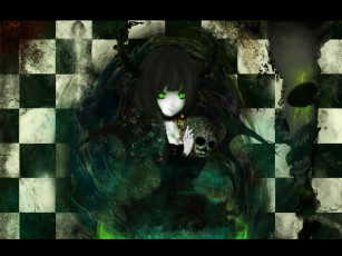 Картинка аниме black rock shooter