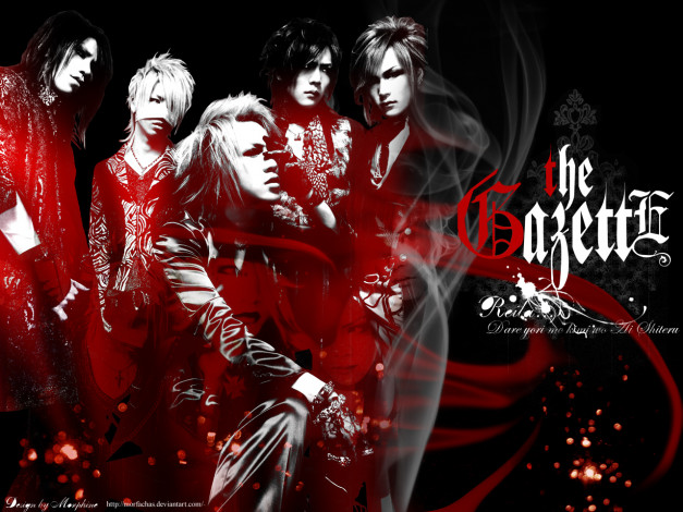Обои картинки фото музыка, the, gazette, band