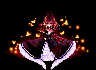 Картинка аниме umineko no naku koro ni уширомия мари
