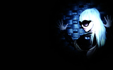 Картинка музыка lady gaga очки цепочка
