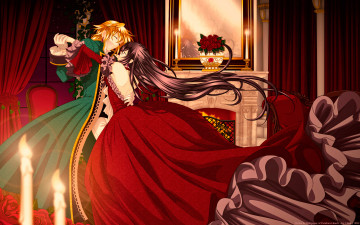 Картинка аниме pandora hearts jack vessalius lacie baskerville