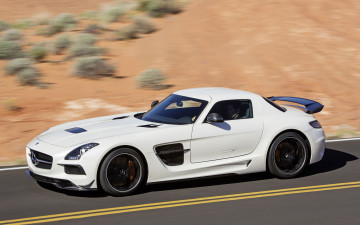 Картинка автомобили mercedes benz amg sls mercedes-benz black series