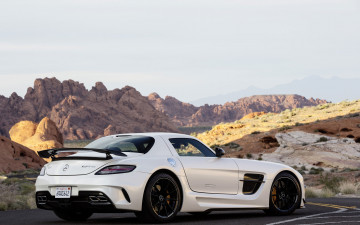 Картинка автомобили mercedes benz mercedes-benz sls amg black series
