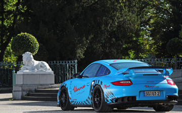 Картинка автомобили porsche gt2 rs 911