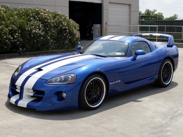 Обои картинки фото hennessey, venom, 800r, srt, coupe, 2006–07, автомобили, dodge