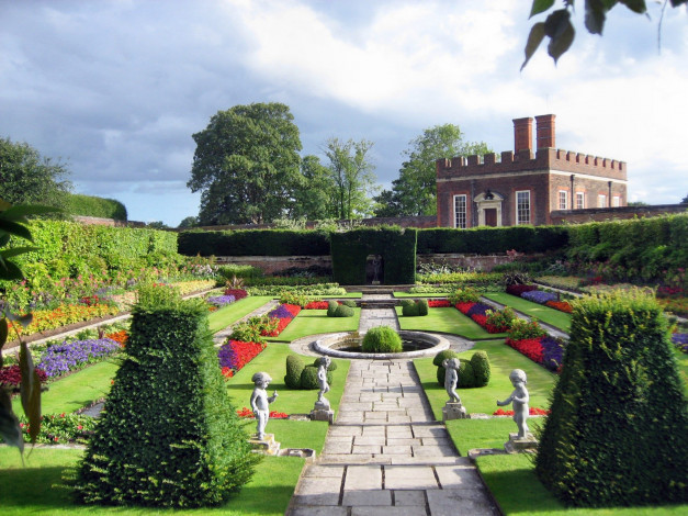 Обои картинки фото природа, парк, ландшафтный, дизайн