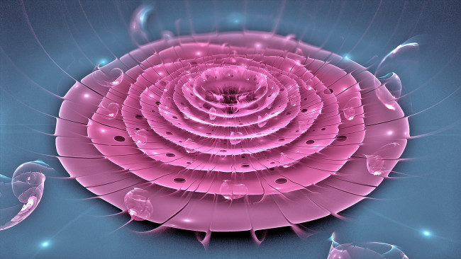 Обои картинки фото 3д, графика, fractal, фракталы, цвет, узор, линии, изгибы, фон