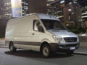 Картинка автомобили mercedes-benz van sprinter lwb high roof