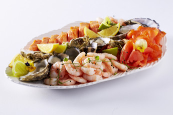 Картинка еда рыба +морепродукты +суши +роллы креветки ракушки мидии