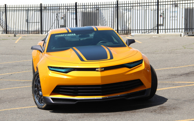 Обои картинки фото автомобили, camaro, transformers, chevrolet