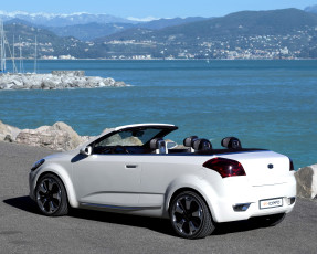 Картинка автомобили kia светлый cabrio ed concept ex-ceed