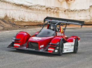 Картинка автомобили mitsubishi красный 2014г evolution iii miev