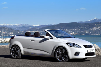 Картинка автомобили kia ed светлый cabrio concept ex-ceed