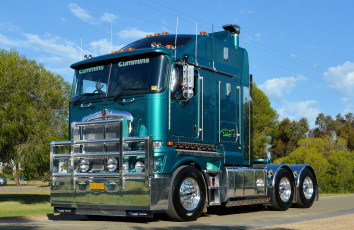 обоя k200 kenworth, автомобили, kenworth, тягач, седельный, грузовик, тяжелый