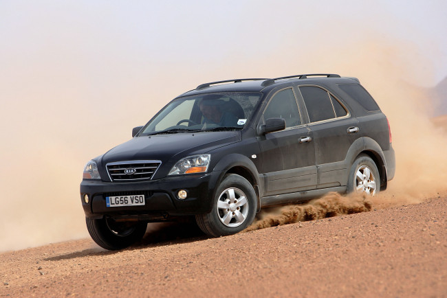 Обои картинки фото автомобили, kia, bl, uk-spec, sorento