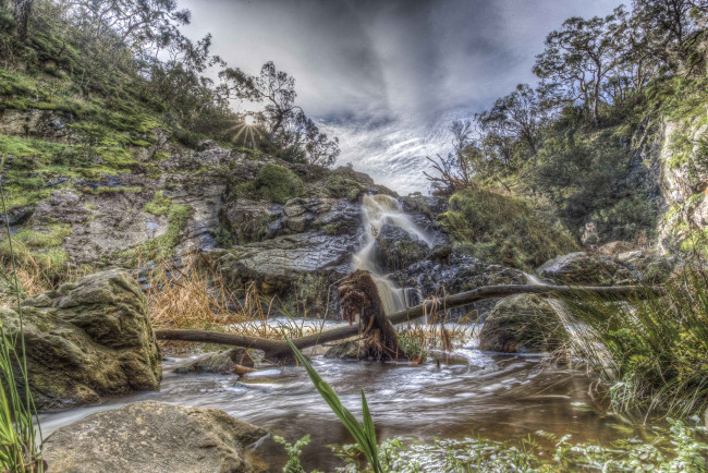 Обои картинки фото природа, реки, озера, река, лес, горы