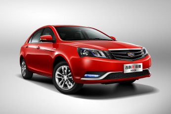 Картинка автомобили emgrand ec7 красный 2014г