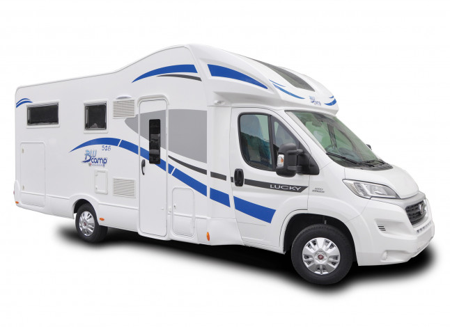 Обои картинки фото автомобили, дом на колёсах, blucamp, 526, lucky, 2016г