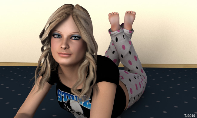 Обои картинки фото 3д графика, люди , people, фон, взгляд, девушка