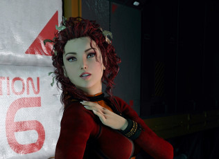 Картинка 3д+графика люди+ people фон взгляд девушка