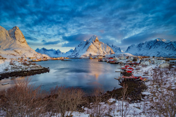 Картинка города -+пейзажи севера