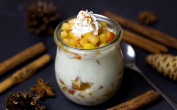 Картинка еда мороженое +десерты взбитые десерт сливки