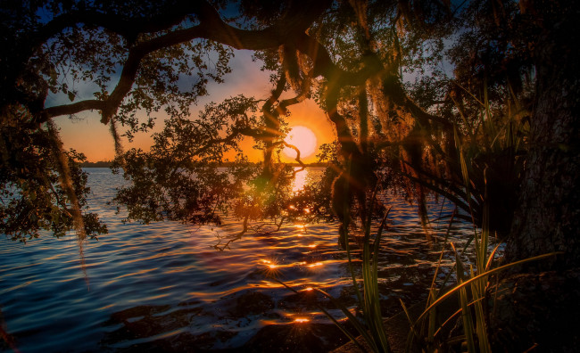 Обои картинки фото природа, восходы, закаты, рассвет