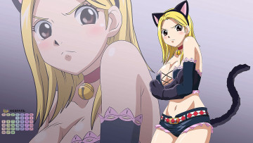 Картинка календари аниме хвост лицо взгляд 2018 девушка