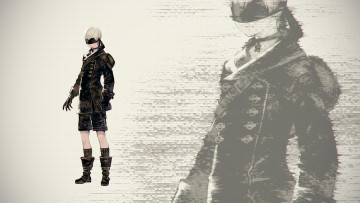 Картинка видео+игры nier +automata action ролевая automata