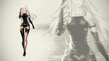 Картинка видео+игры nier +automata action ролевая automata