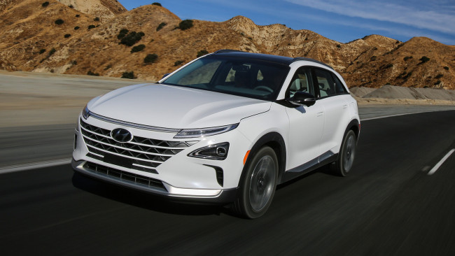 Обои картинки фото hyundai nexo fcev 2019, автомобили, hyundai, nexo, fcev, 2019