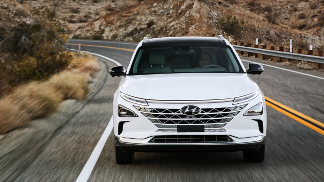 Обои картинки фото hyundai nexo fcev 2019, автомобили, hyundai, 2019, nexo, fcev