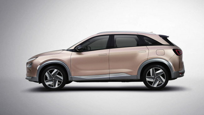 Обои картинки фото hyundai nexo fcev 2019, автомобили, hyundai, 2019, nexo, fcev