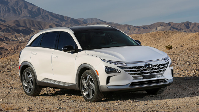 Обои картинки фото hyundai nexo fcev 2019, автомобили, hyundai, nexo, белый, 2019, fcev
