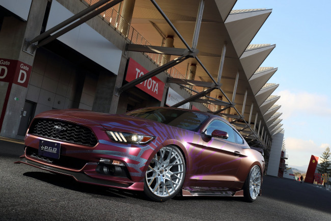 Обои картинки фото автомобили, mustang