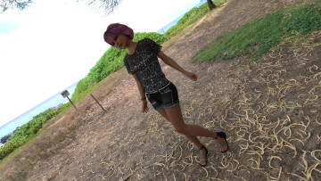 обоя 3д графика, люди , people, фон, взгляд, девушка