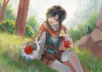 Картинка аниме genshin+impact genshin impact