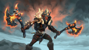 Картинка видео+игры dota+2 тролль топоры