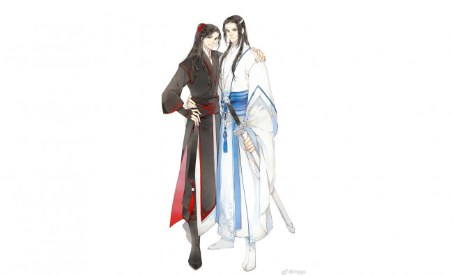 Обои картинки фото аниме, mo dao zu shi, the, untamed, неукротимый, повелитель, чэньцин, мосян, тунсю, mo, dao, zu, shi, магистр, дьявольского, культа