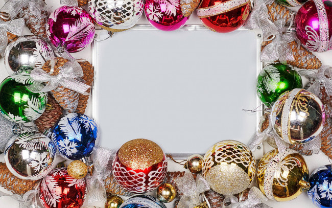 Обои картинки фото праздничные, шары, шишки, шарики