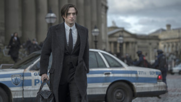 Картинка the+batman+||+2022 кино+фильмы the+batman бэтмен bruce wayne robert pattinson author oreskis боевик криминал драма детектив роберт паттинсон