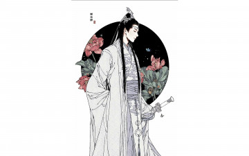 Картинка рисованное кино +мультфильмы лань ванцзи лотосы