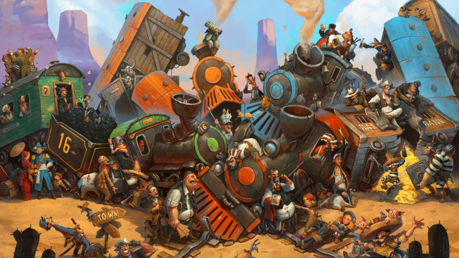 Обои картинки фото рисованное, - другое, locomotives, tony, sart