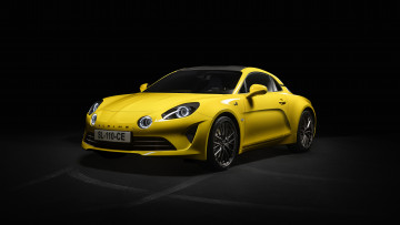 обоя alpine a110 color edition 2020, автомобили, alpine, желтый