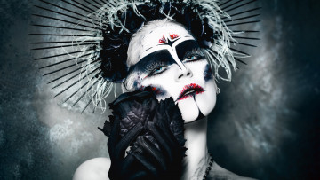 Картинка девушки -+лица +портреты макияж раскрас