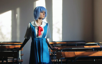 обоя девушки, kirdjava, образ, костюм, школа, парты