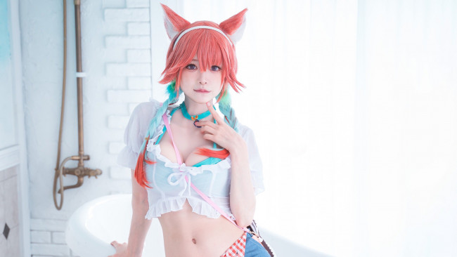 Обои картинки фото девушки, - креатив,  косплей, cosplay