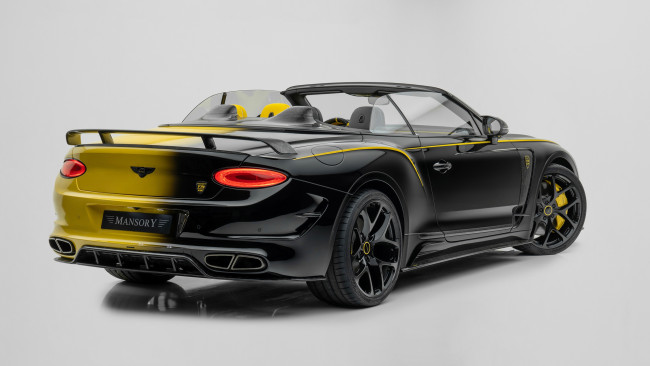 Обои картинки фото mansory vitesse continental gtc 2022, автомобили, bentley, mansory, vitesse, continental, gtc, тюнинг, вид, сзади