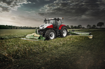 Картинка техника тракторы steyr
